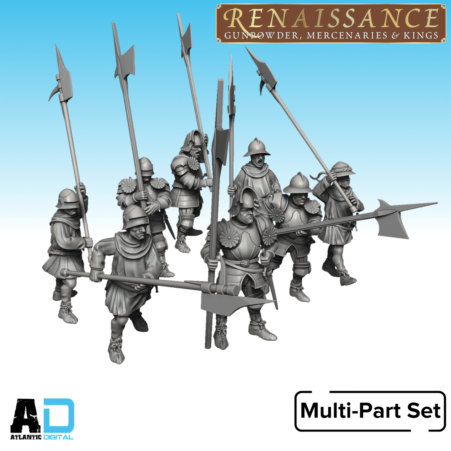Swiss Halberdiers (Burgundian Wars)